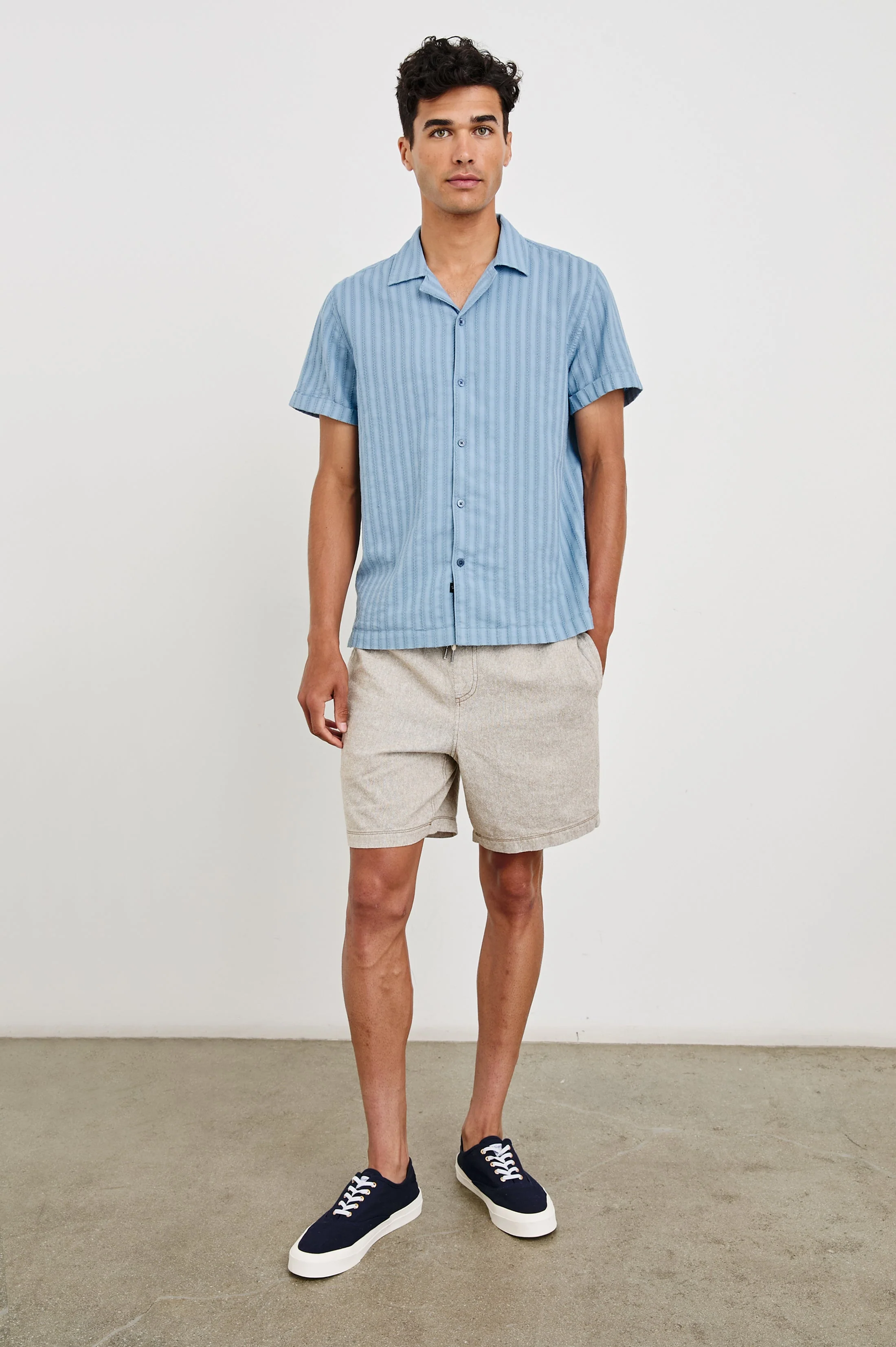 SINCLAIR SHIRT - FADED BLUE - Image 3