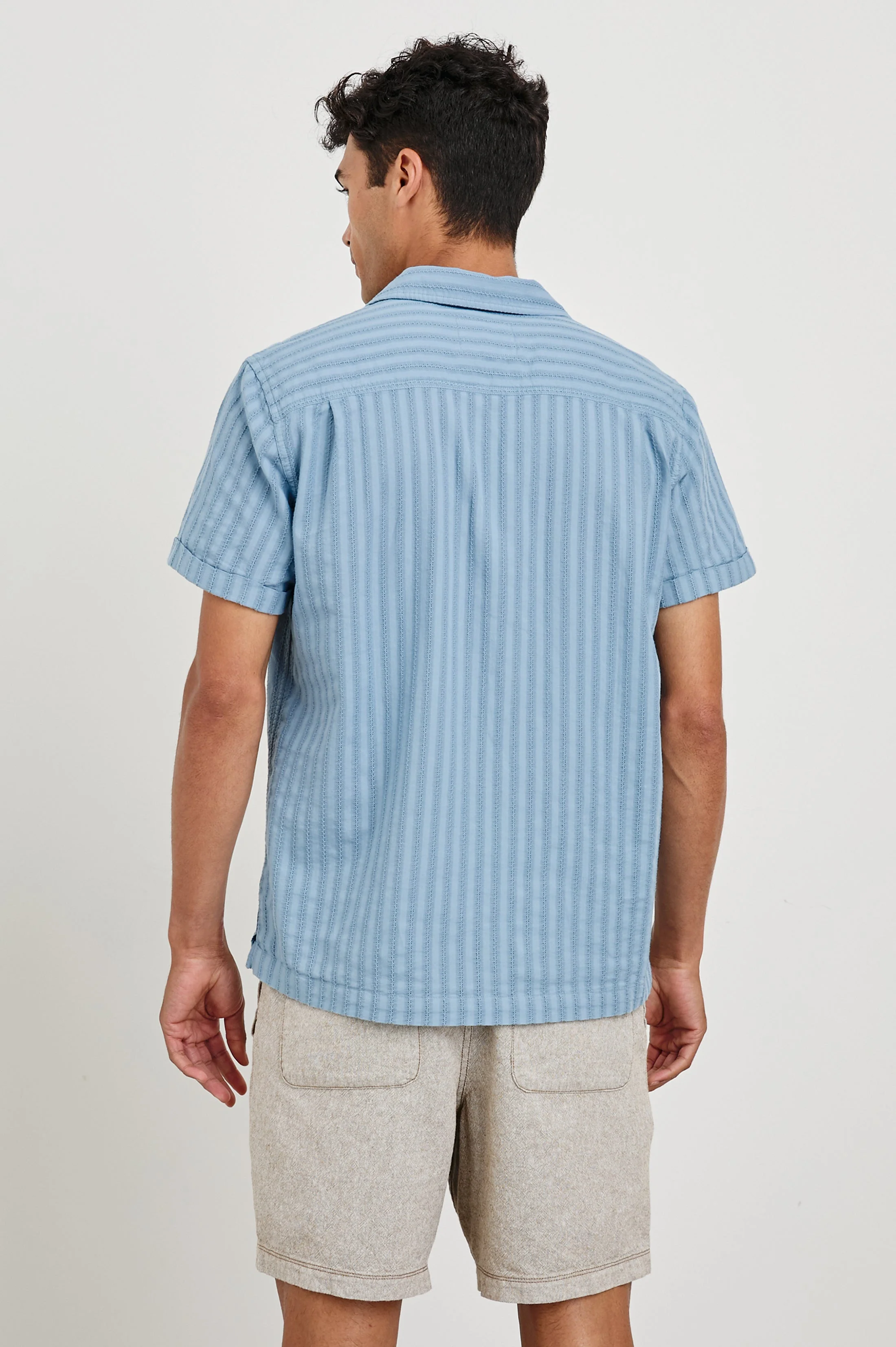 SINCLAIR SHIRT - FADED BLUE - Image 5