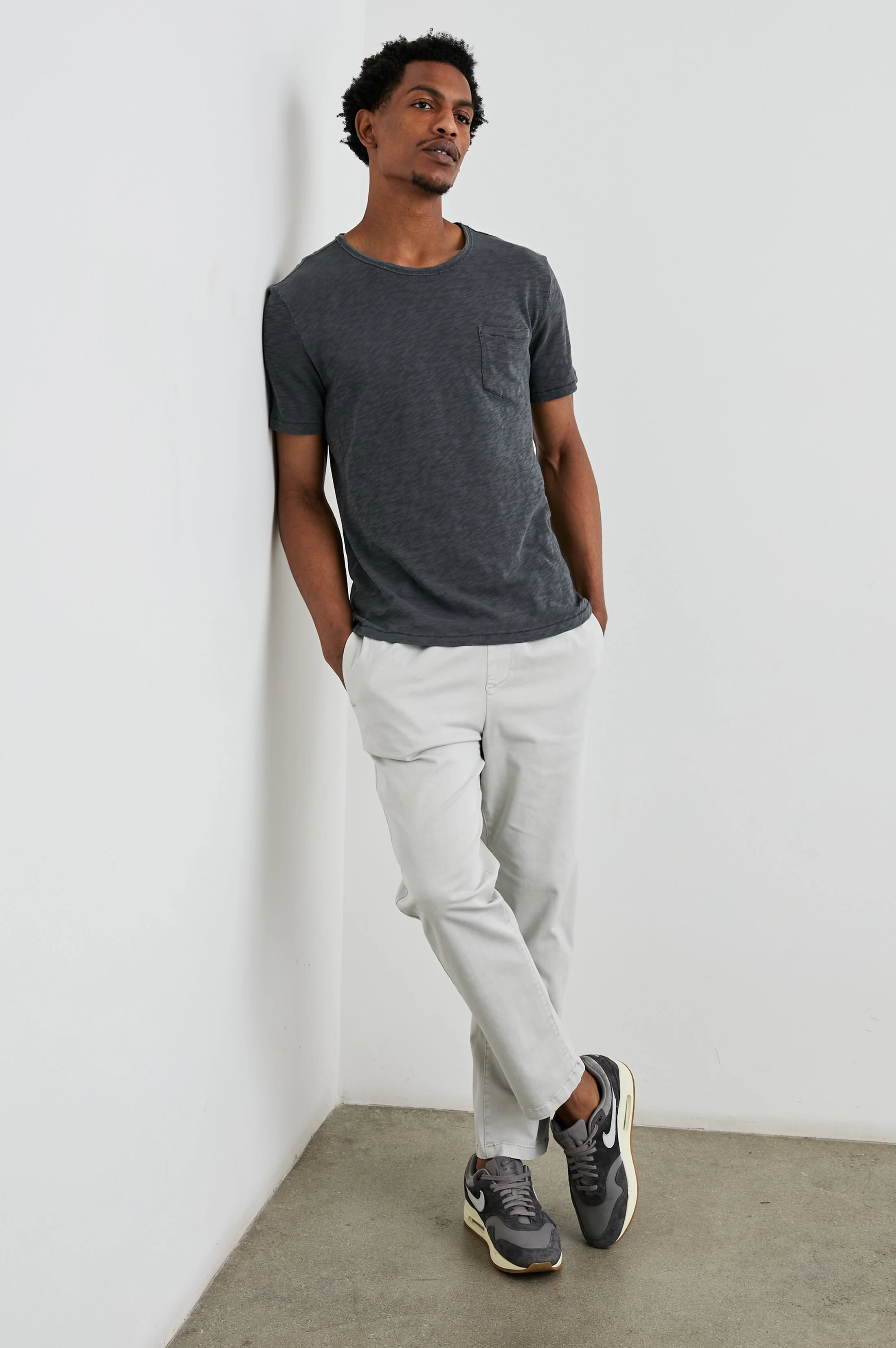 SKIPPER T-SHIRT - FADED NAVY - Image 3