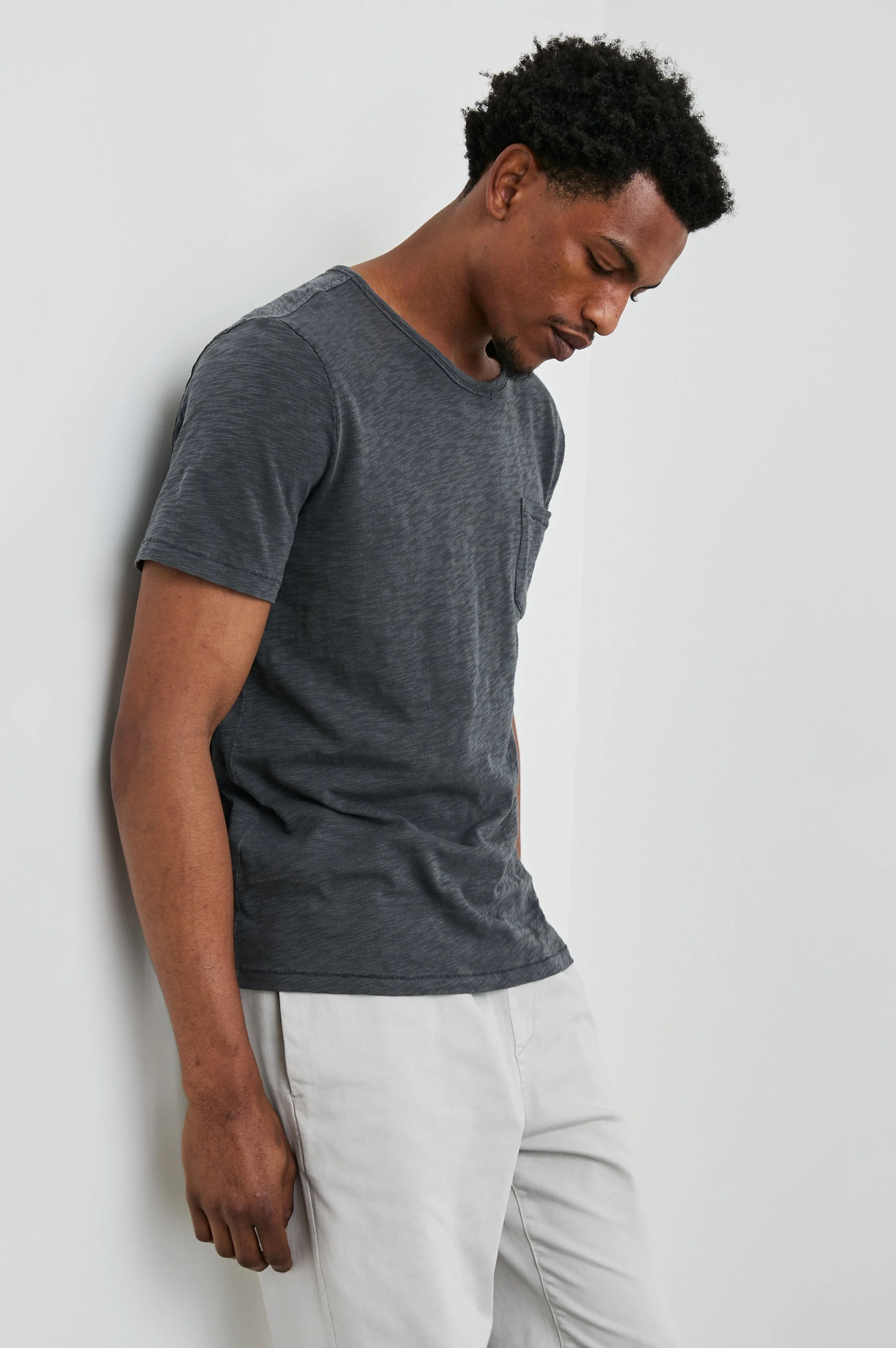SKIPPER T-SHIRT - FADED NAVY - Image 4