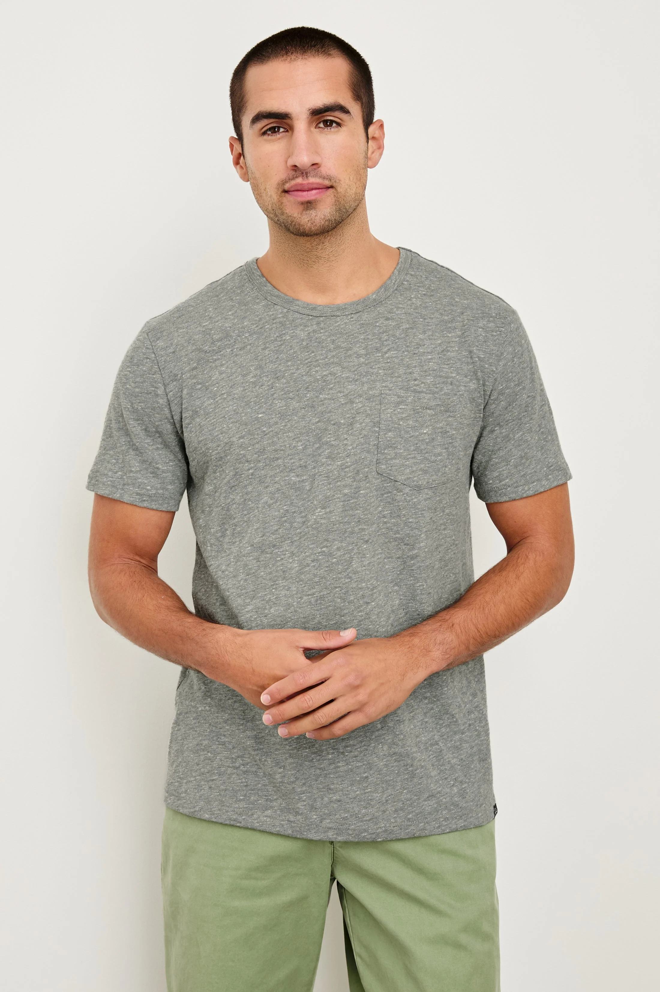 SKIPPER T-SHIRT - HEATHER GREY - Image 4
