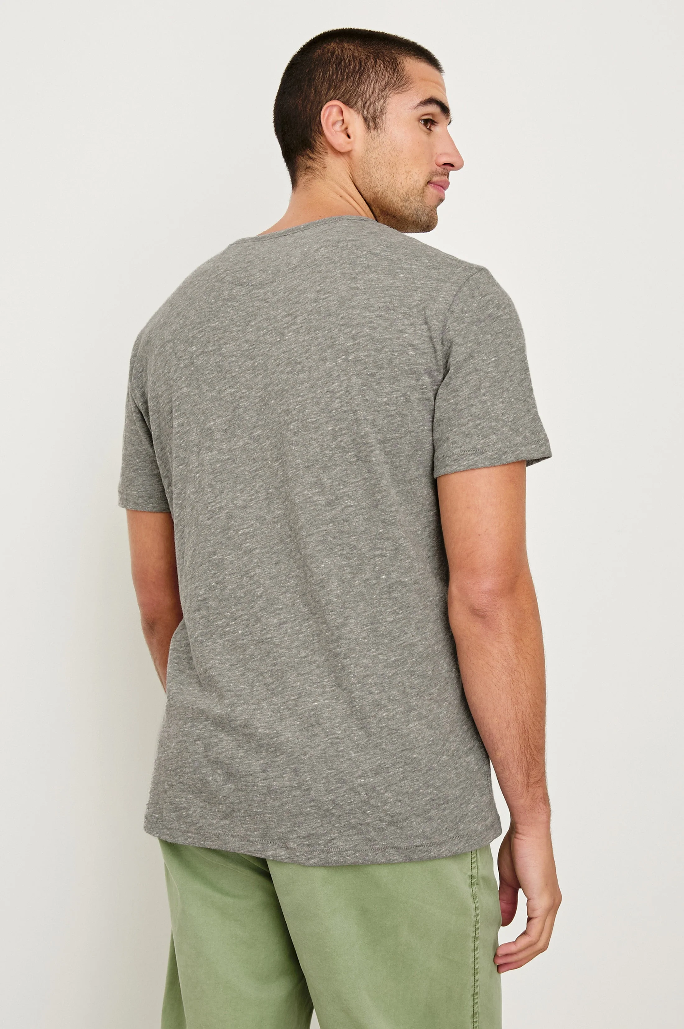 SKIPPER T-SHIRT - HEATHER GREY - Image 5