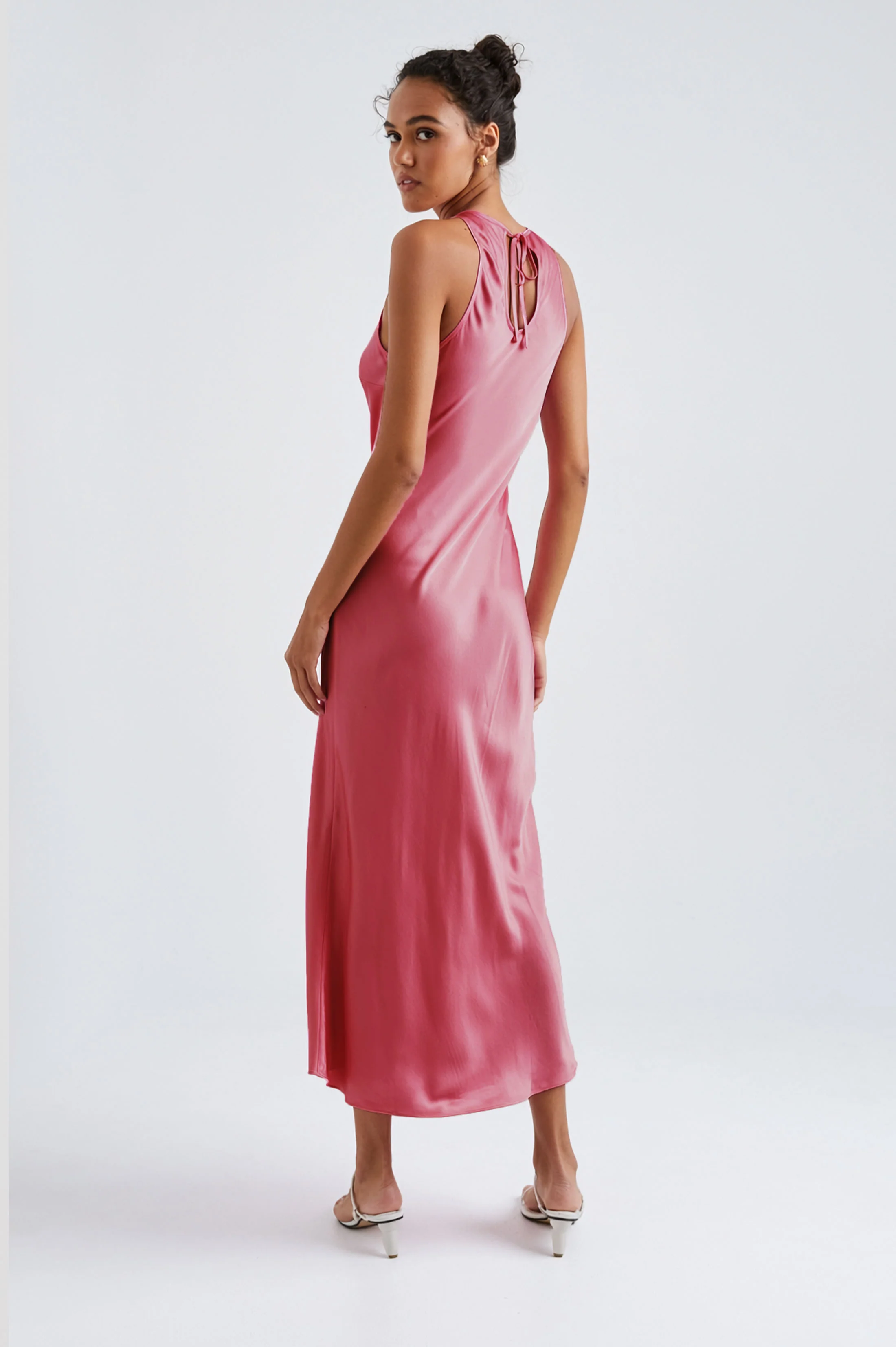 SOLENE DRESS - DARK ROSE - Image 5