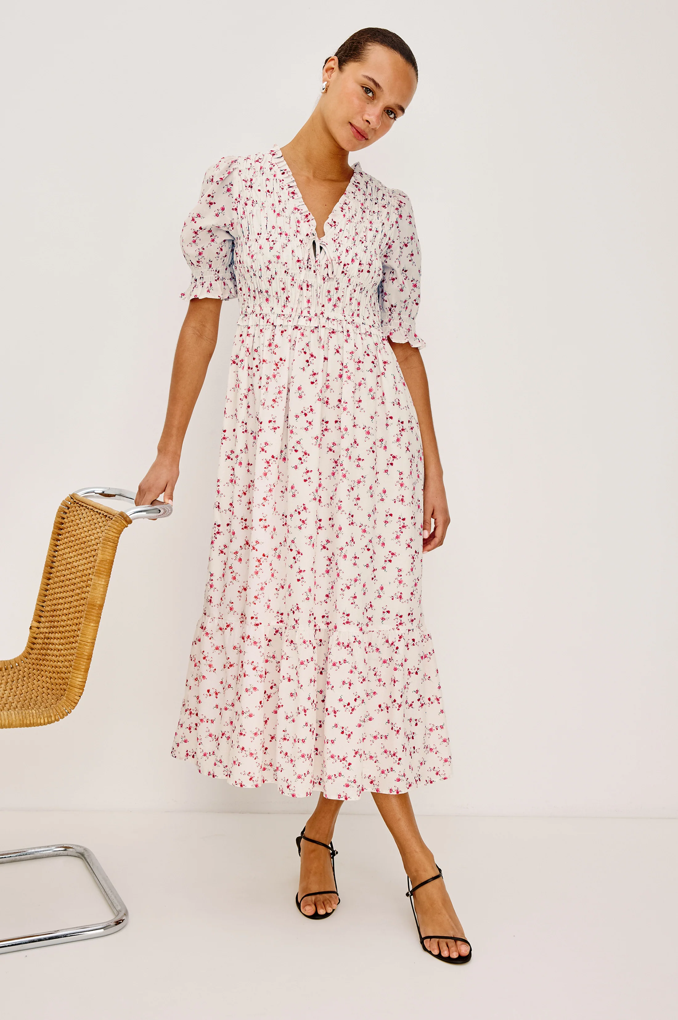SONICA DRESS - ROUGE ROMANTIC - Image 4