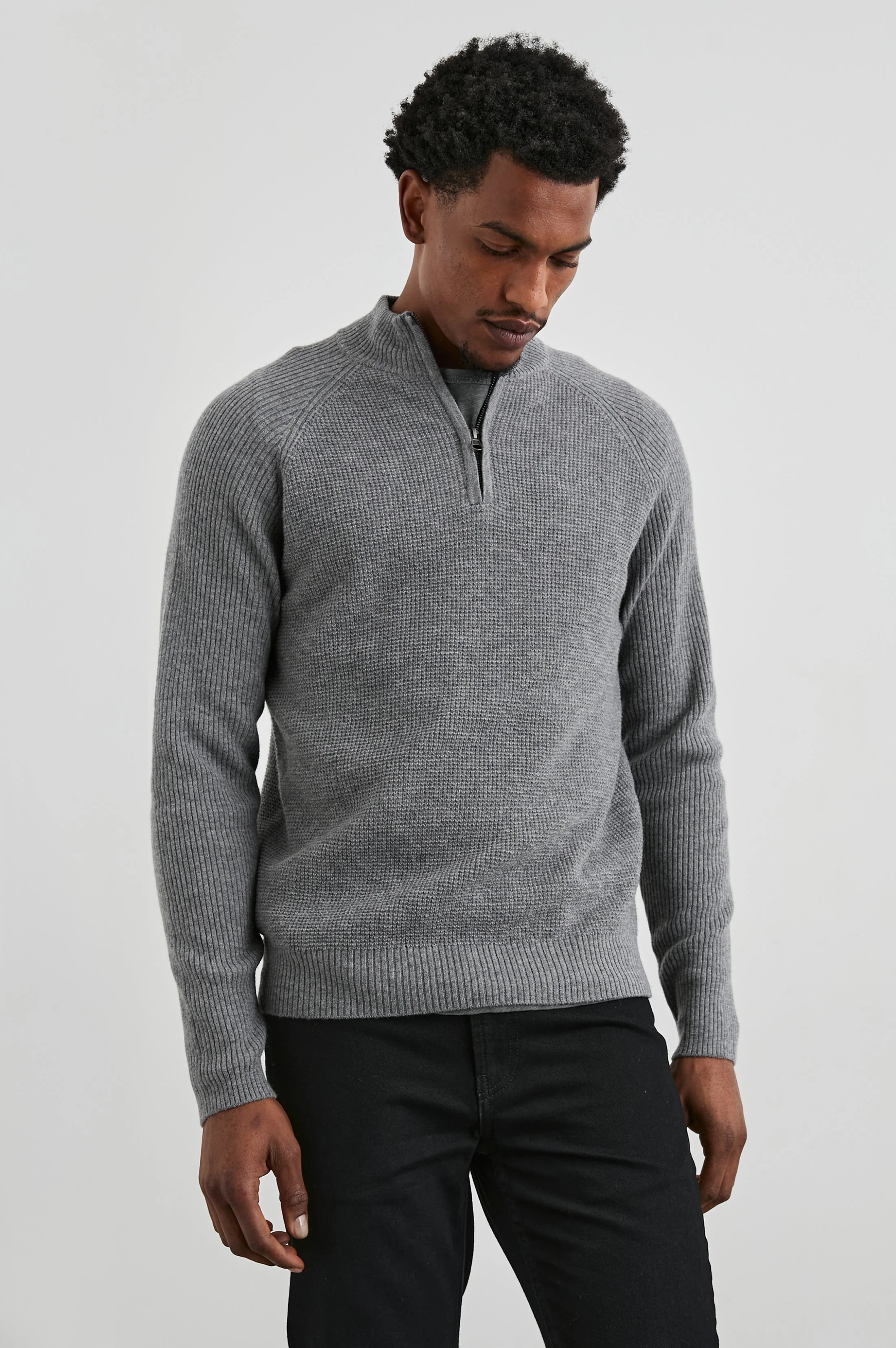 STARK QUARTER ZIP - FINCH - Image 3