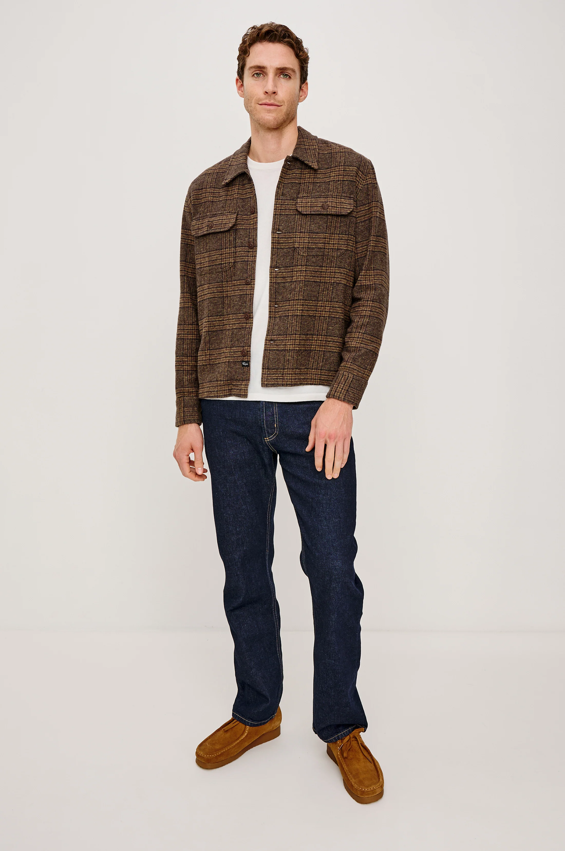 STELLAN SHIRT JACKET - DARKWOOD - Image 3