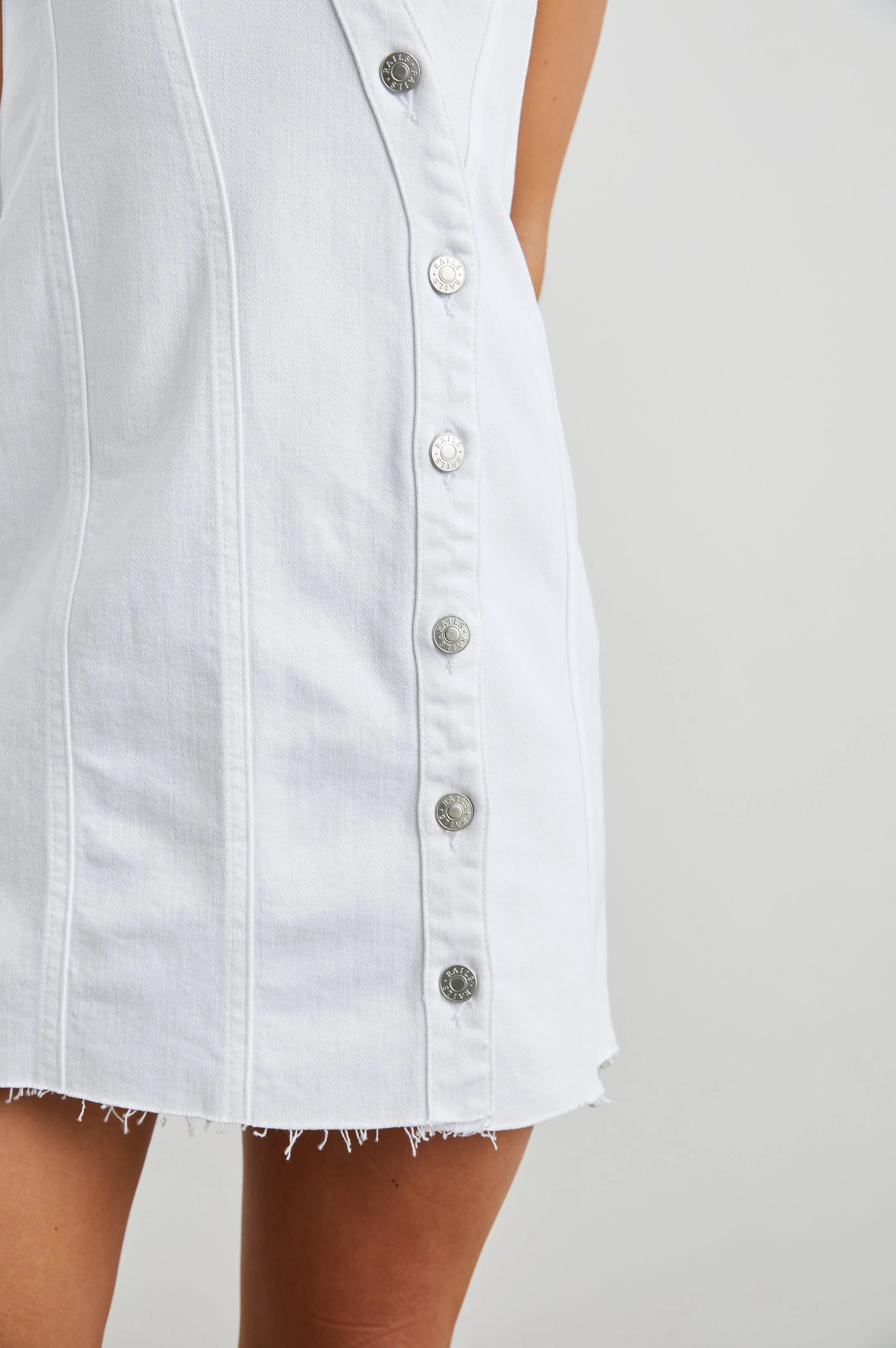 STRAND DRESS - SALT WHITE - Image 5