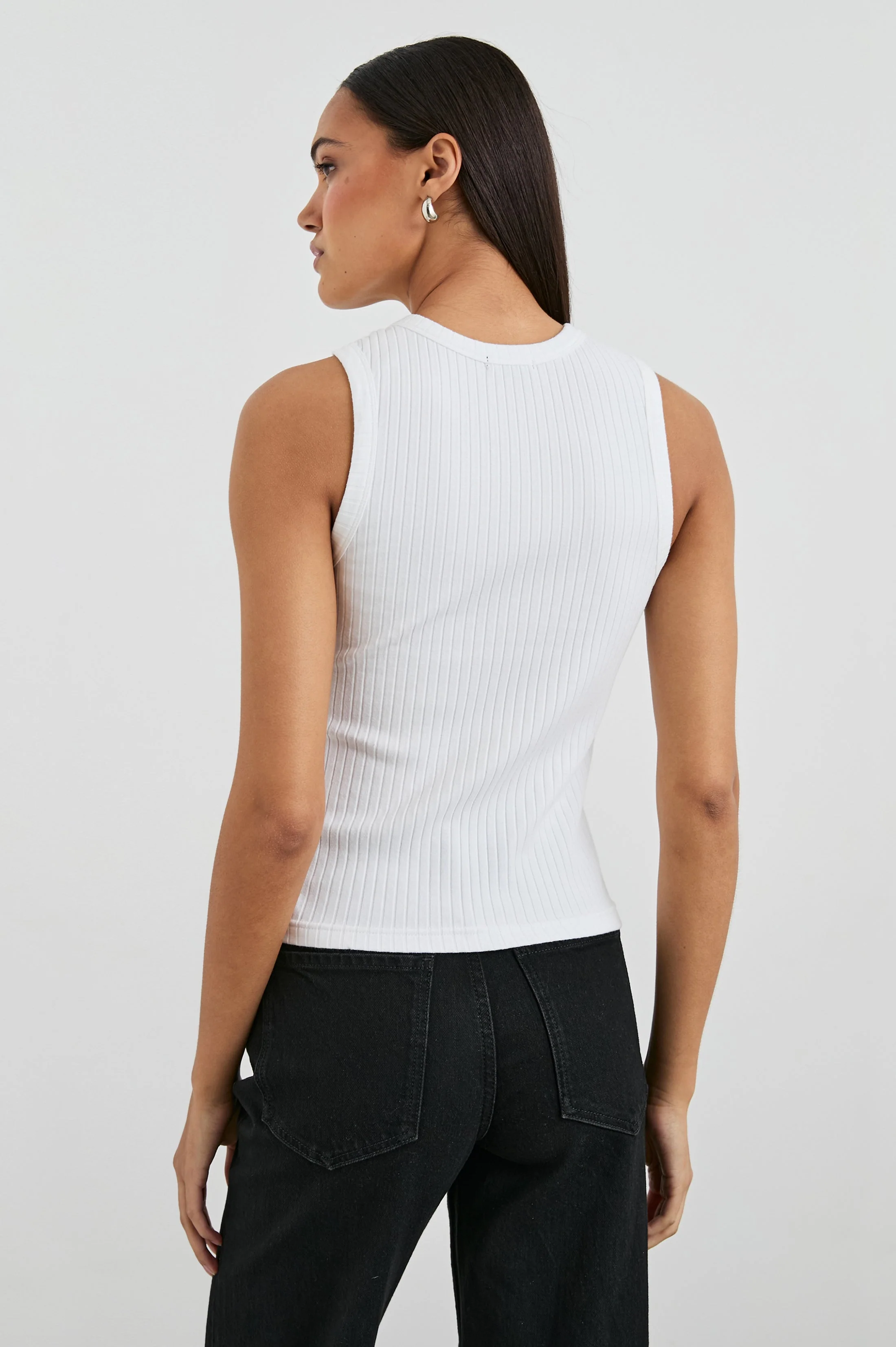 THE RACER TANK - WHITE - Image 6
