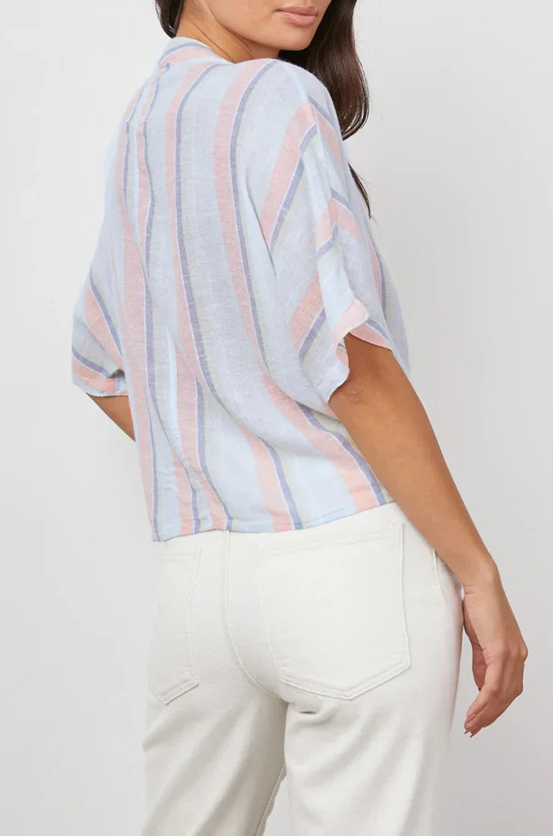 THEA TOP - BIARRITZ MULTI STRIPE - Image 3