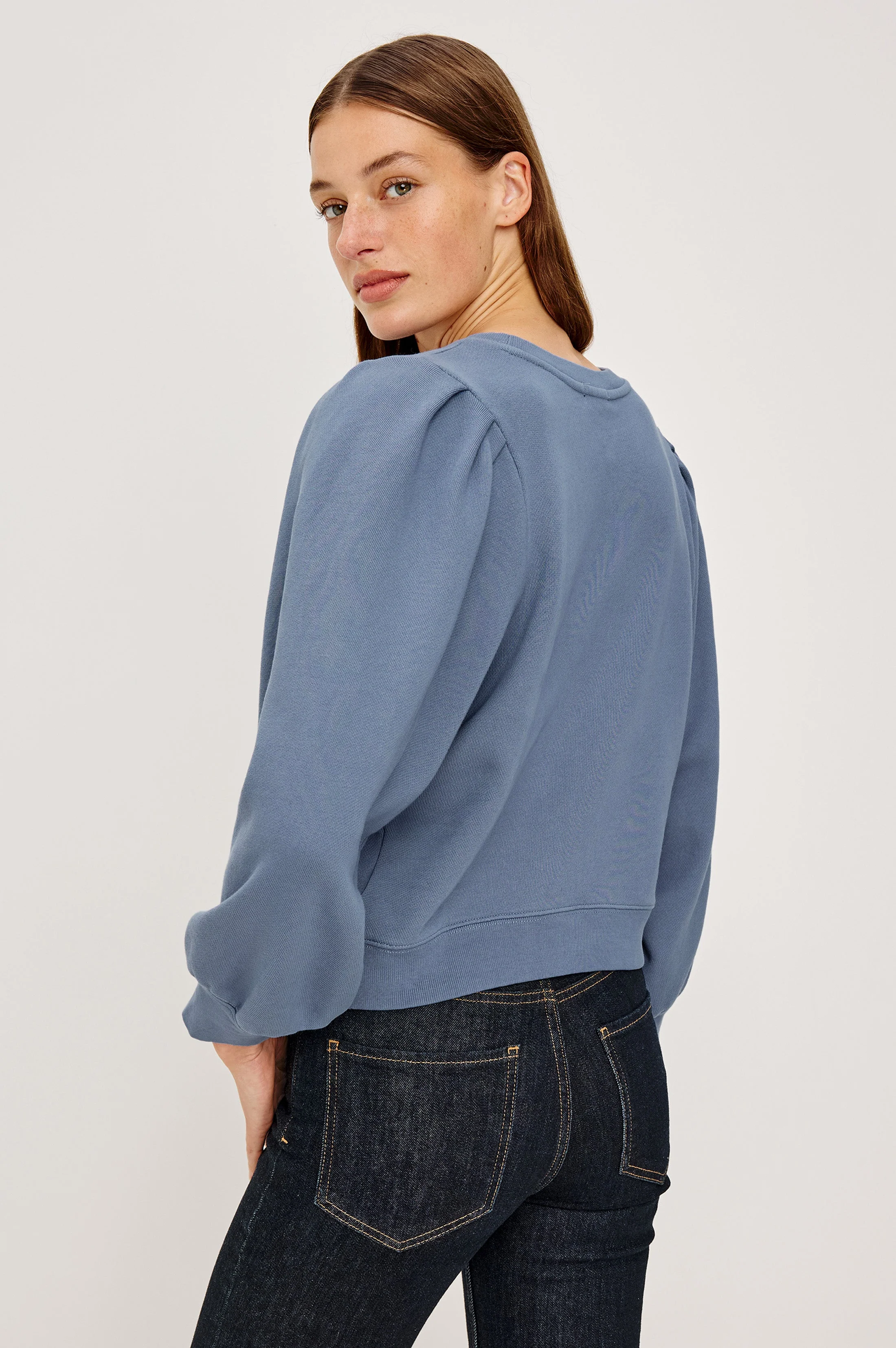 TIFFANY SWEATSHIRT - FADED PERIWINKLE - Image 4