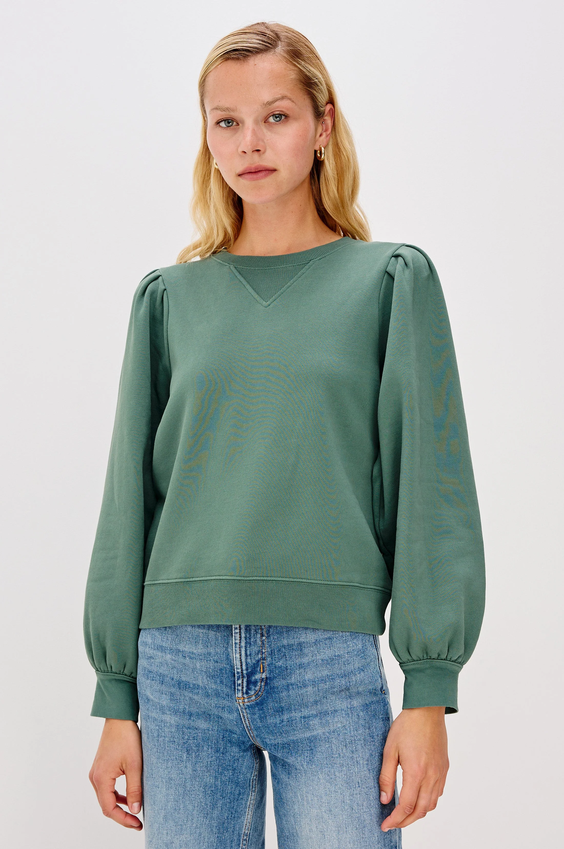 TIFFANY SWEATSHIRT - LAKE