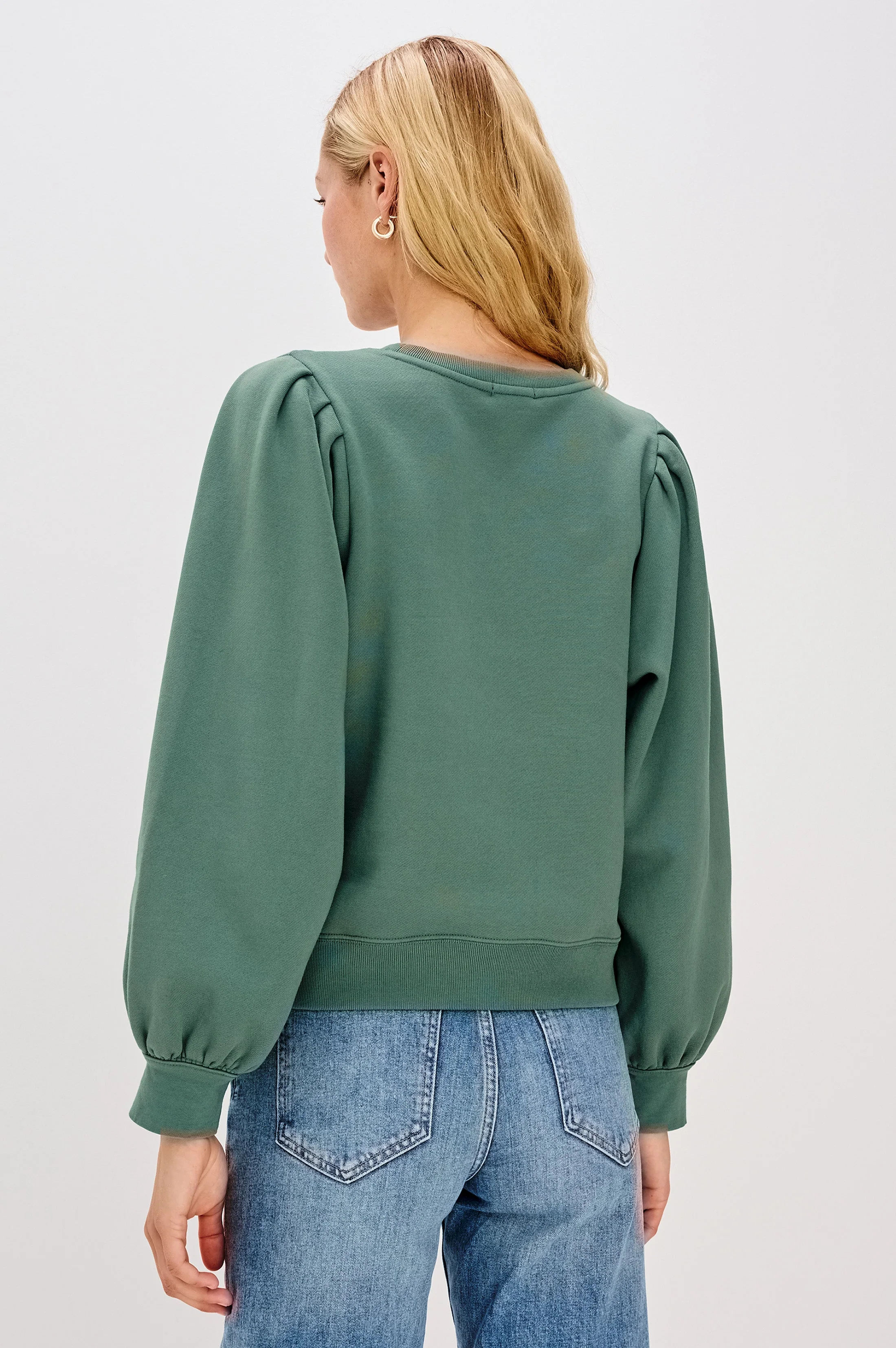 TIFFANY SWEATSHIRT - LAKE - Image 5