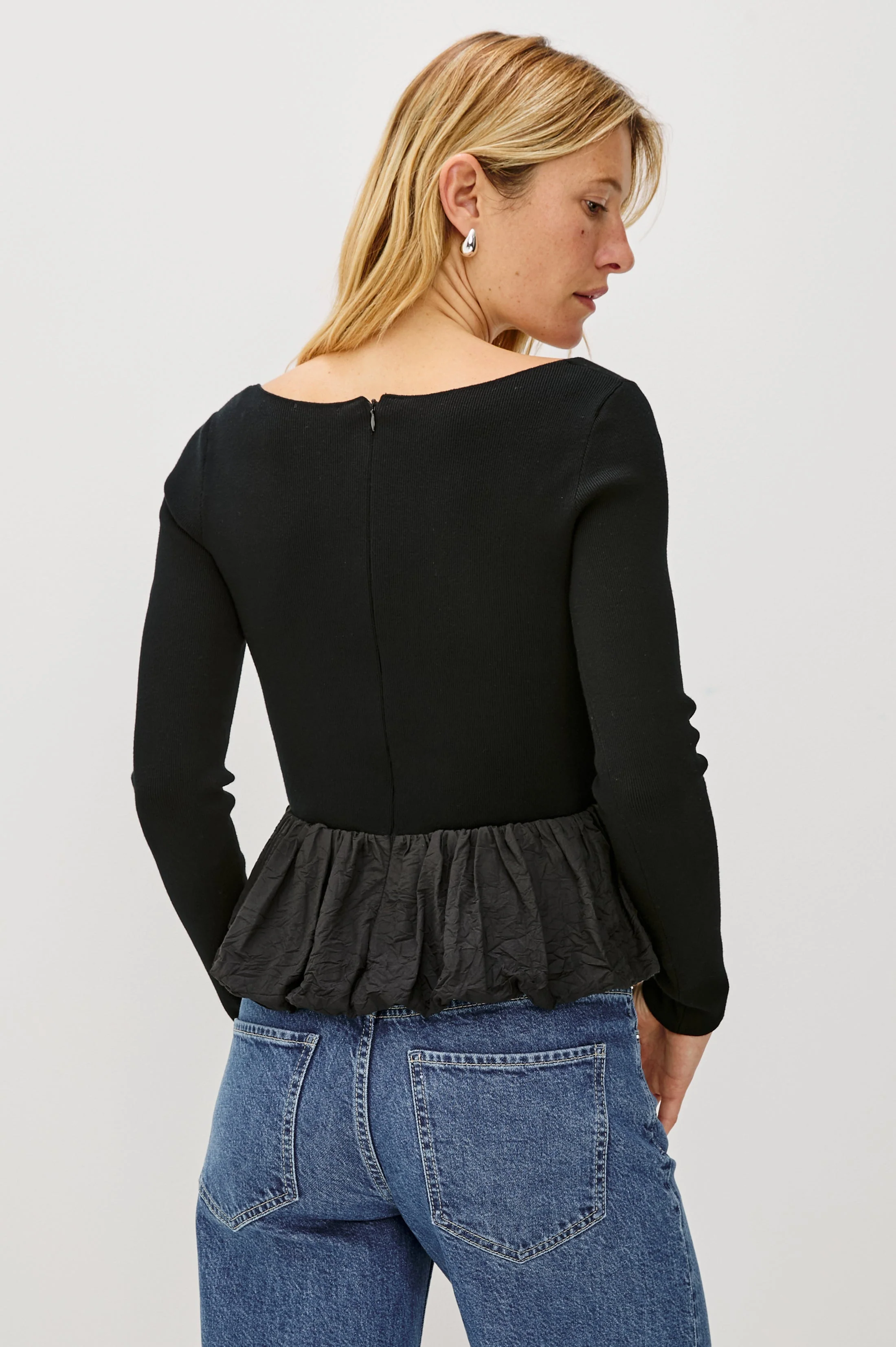 TILLIE TOP - BLACK - Image 5