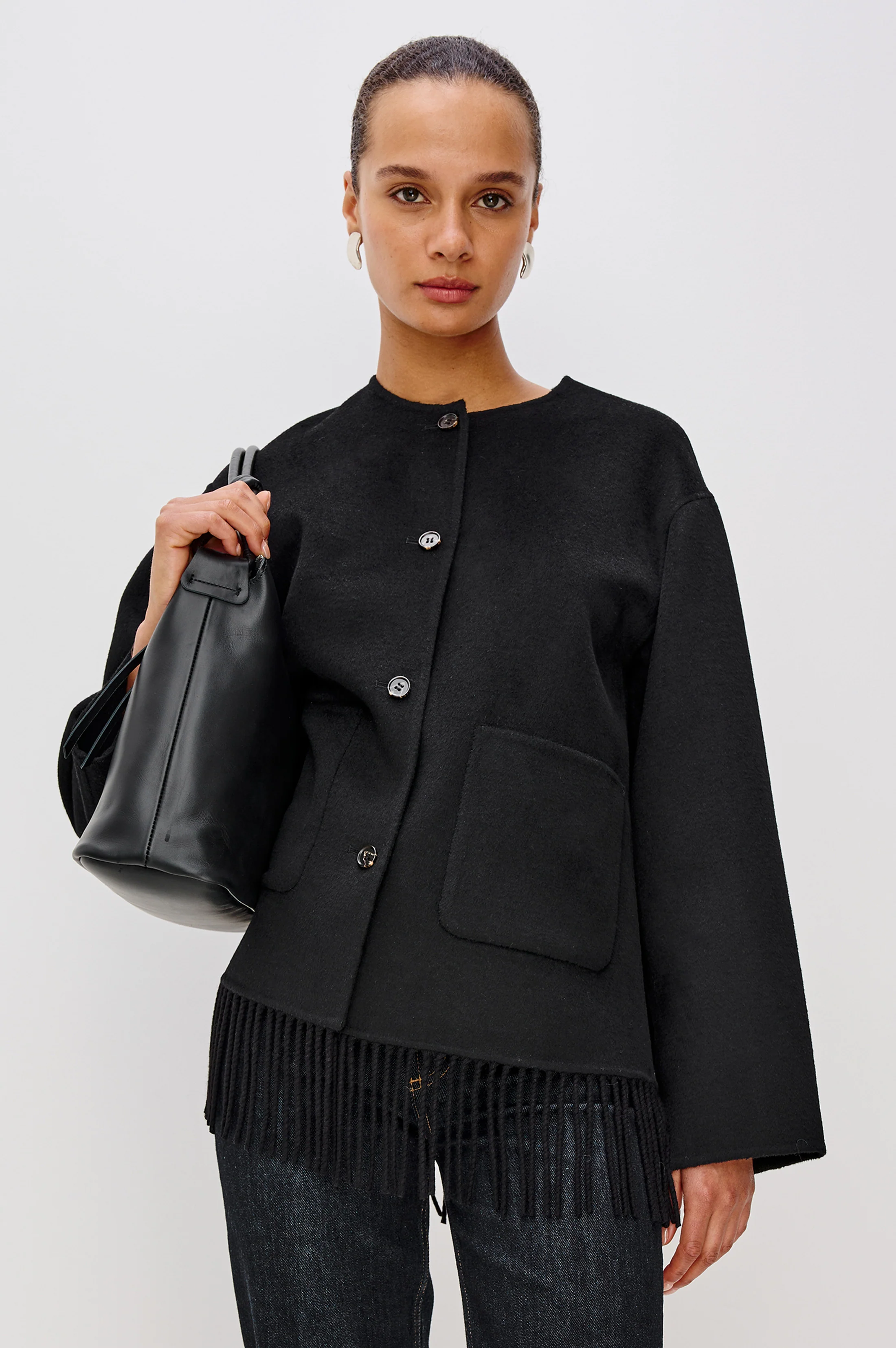 TOMOKO JACKET - BLACK