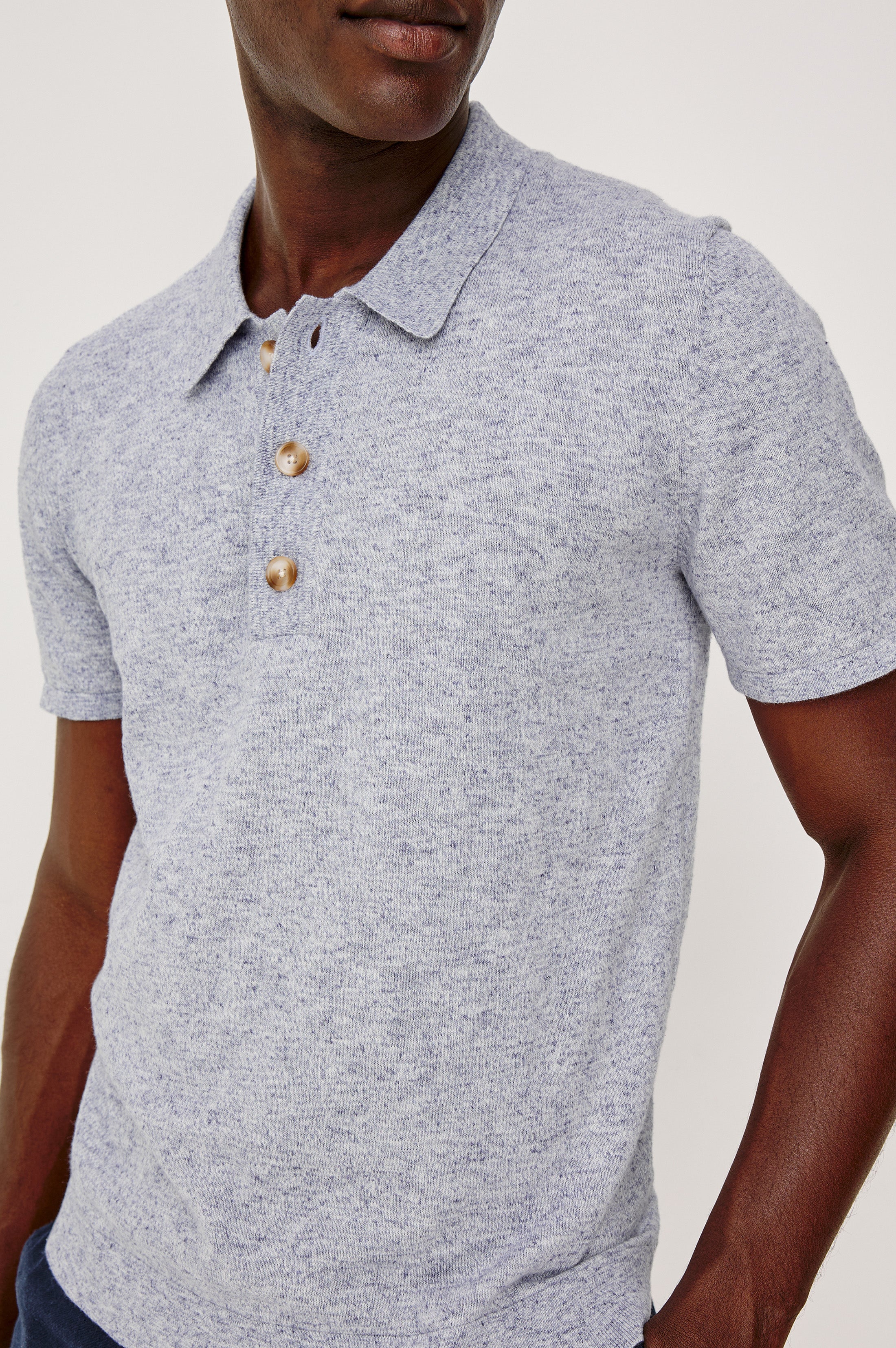 TORIN POLO SHIRT - TIDAL HAZE - Image 2