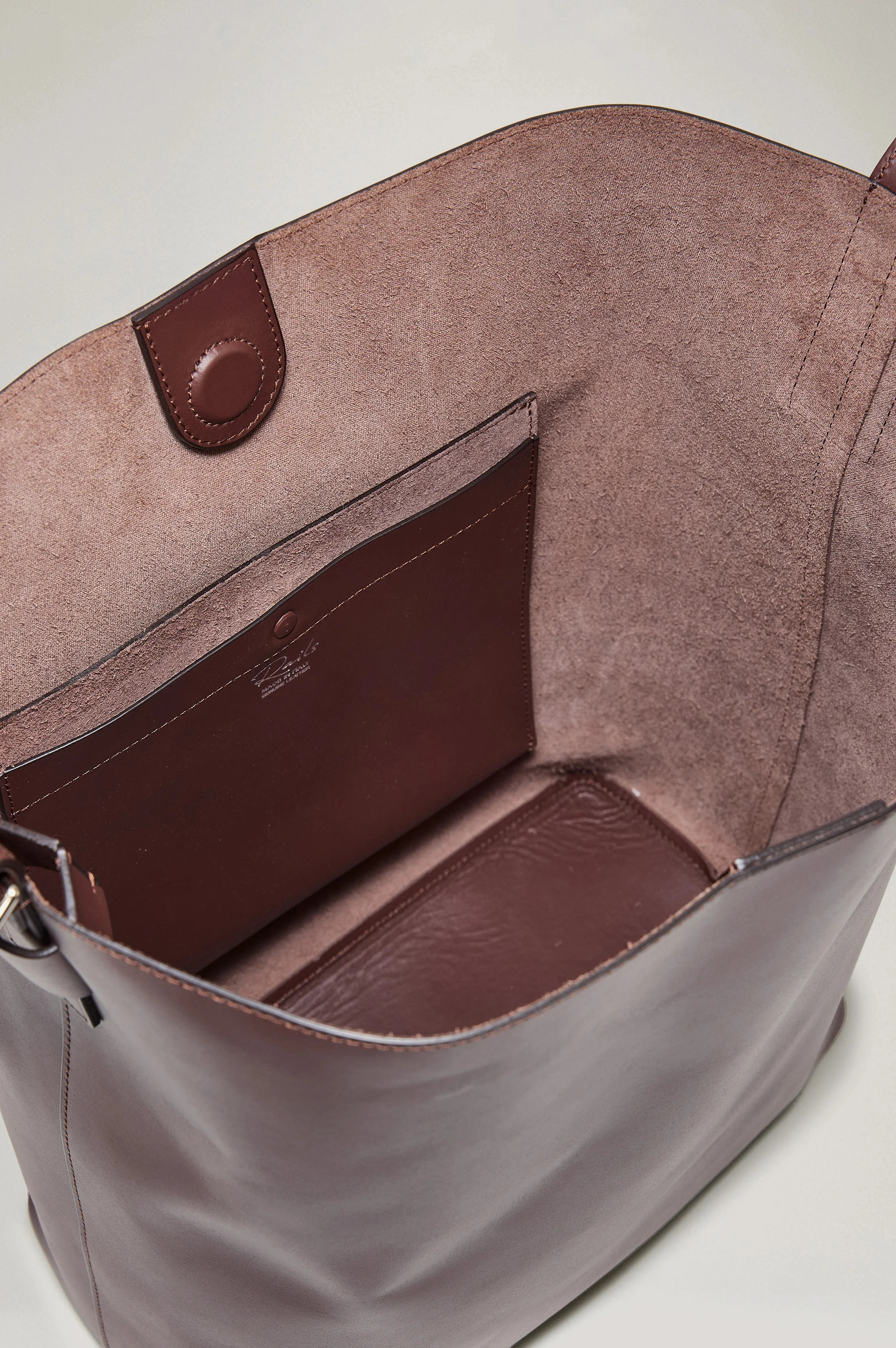 TORINO BUCKET BAG - ESPRESSO LEATHER - Image 3