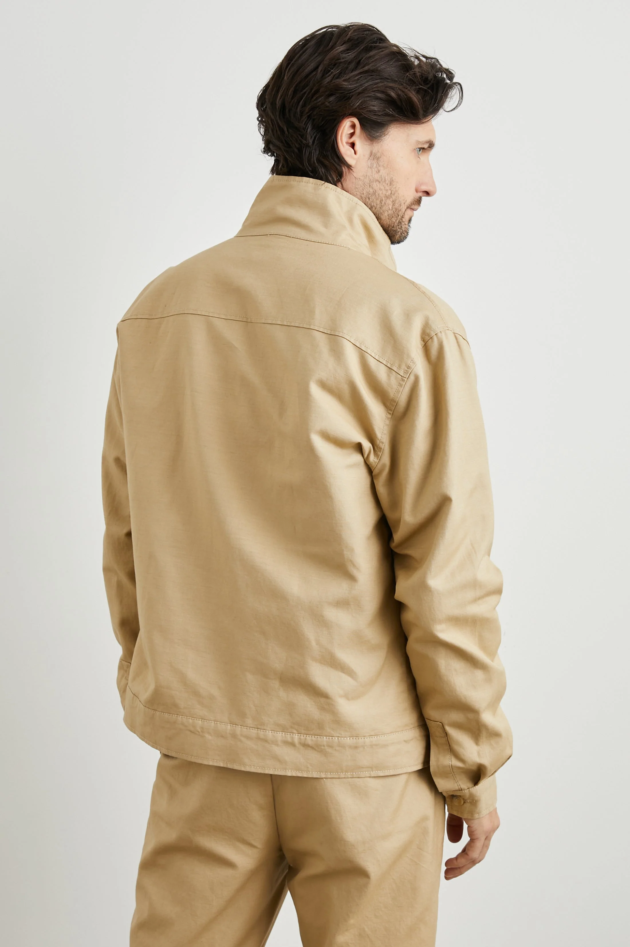 TYRELL JACKET - KHAKI - Image 5