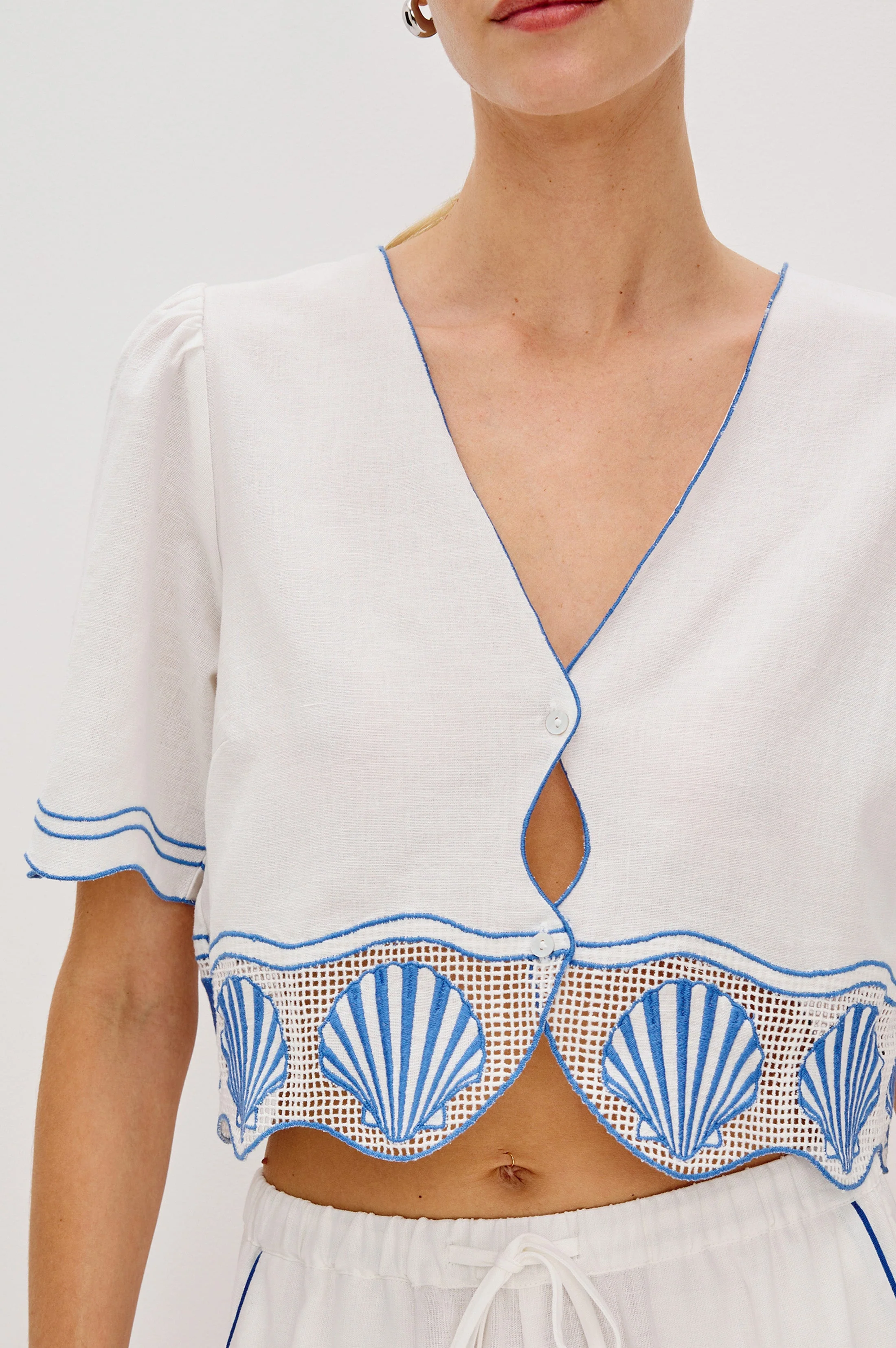 VENICE TOP - WHITE - Image 2