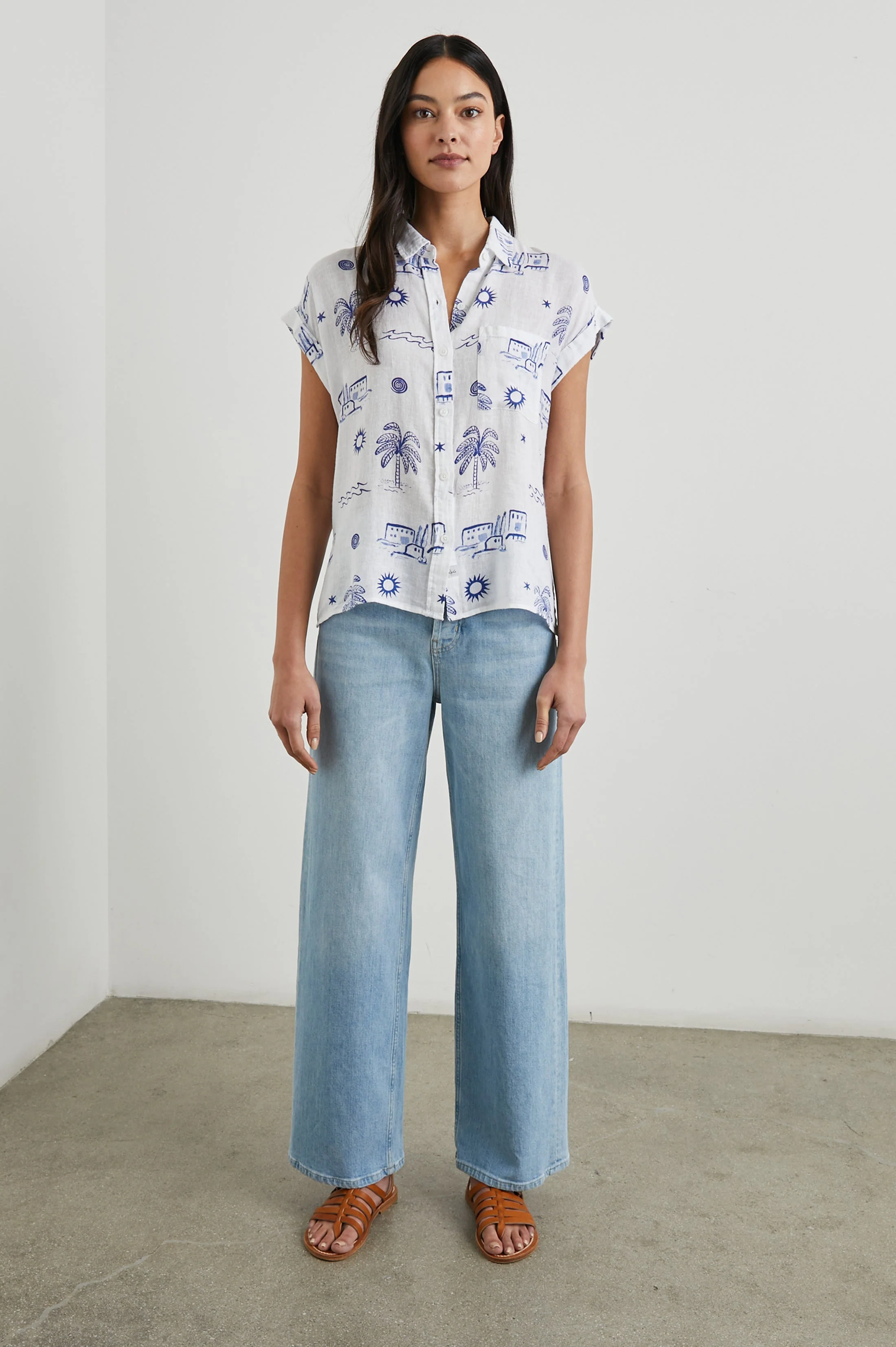 WHITNEY SHIRT - MYKONOS - Image 3