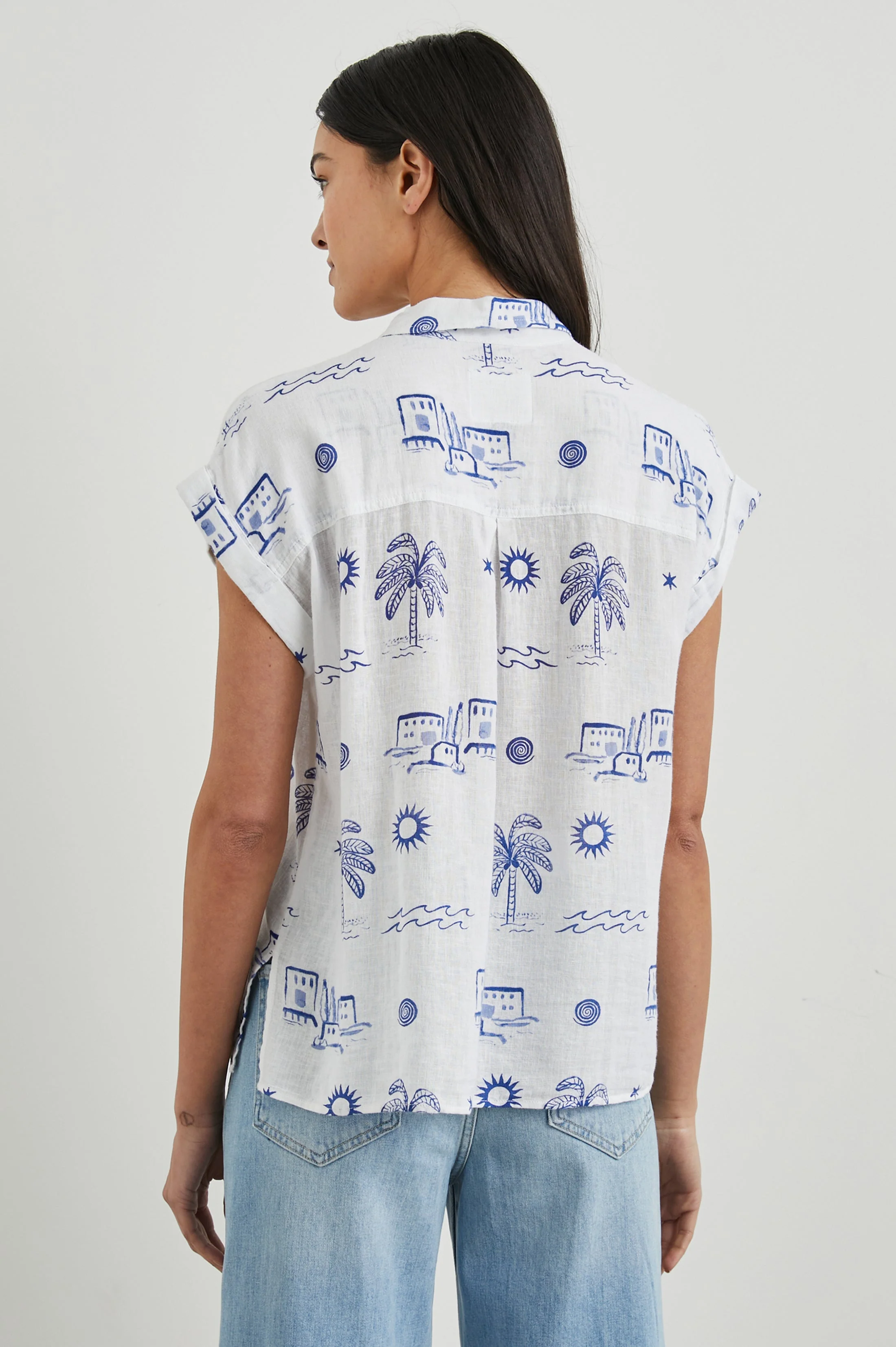 WHITNEY SHIRT - MYKONOS - Image 5