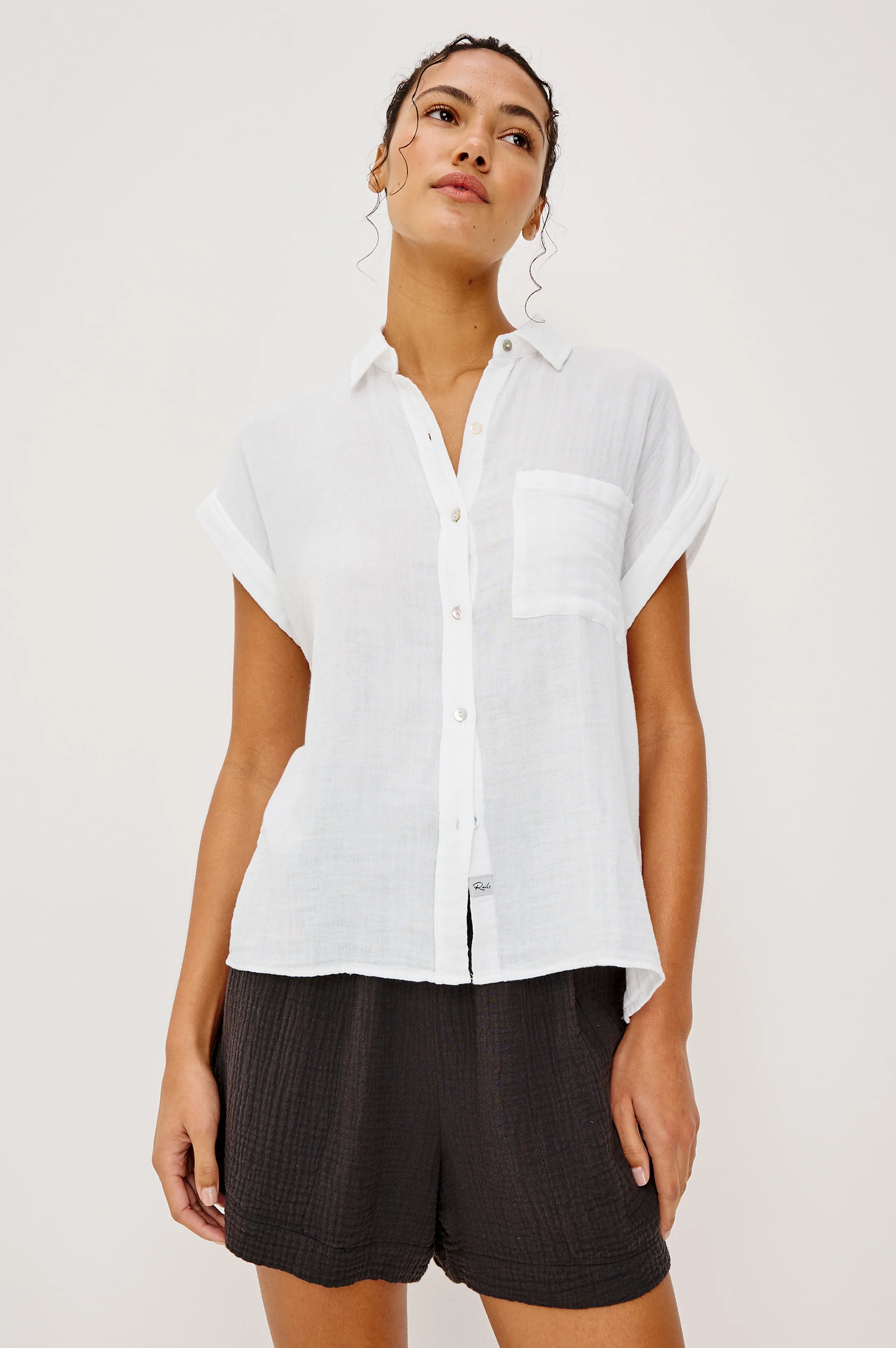 WHITNEY SHIRT - WHITE