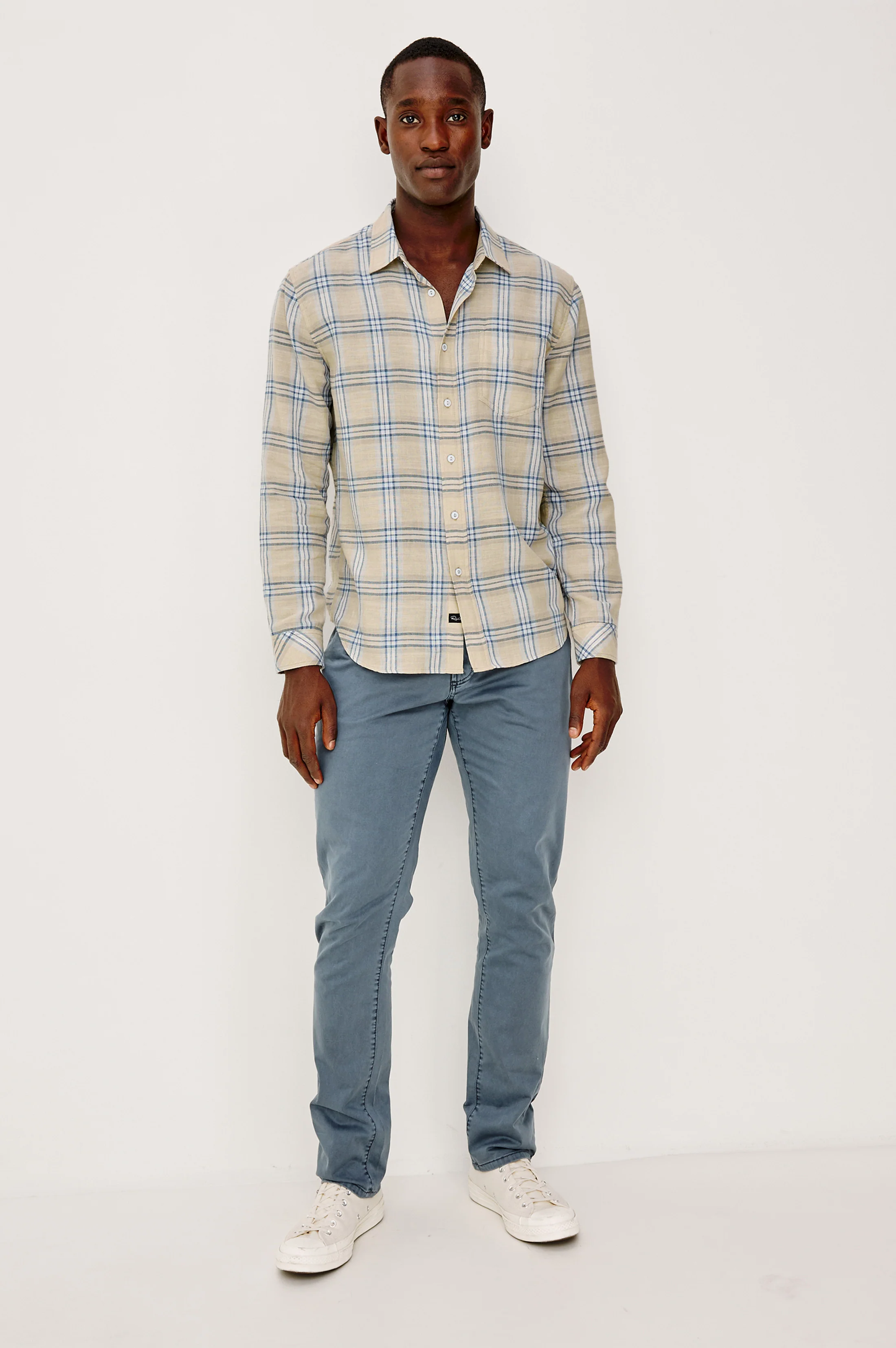 WYATT SHIRT - HORIZON SILVER MIST - Image 3