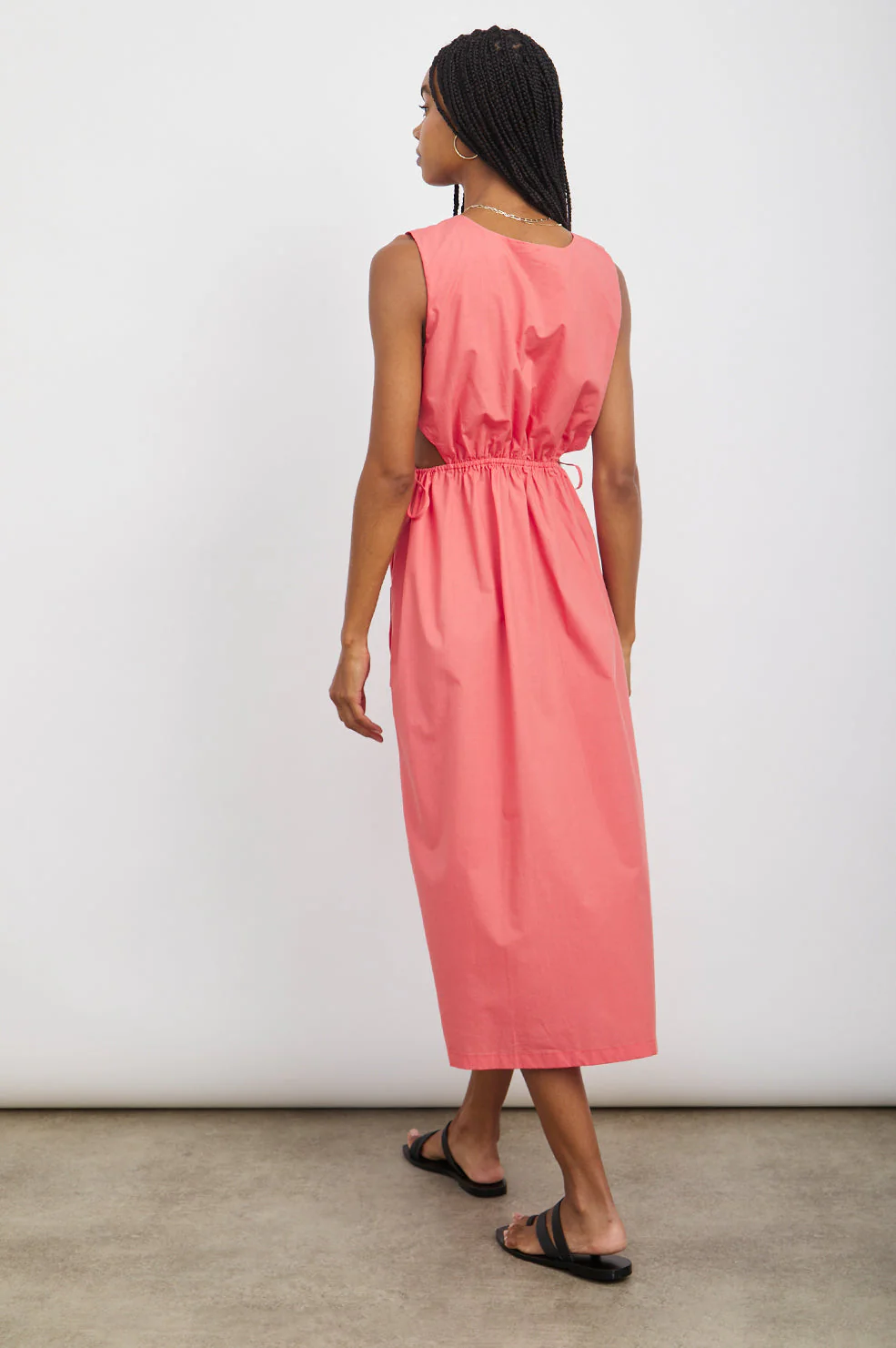 YVETTE DRESS - SPICED CORAL - Image 4