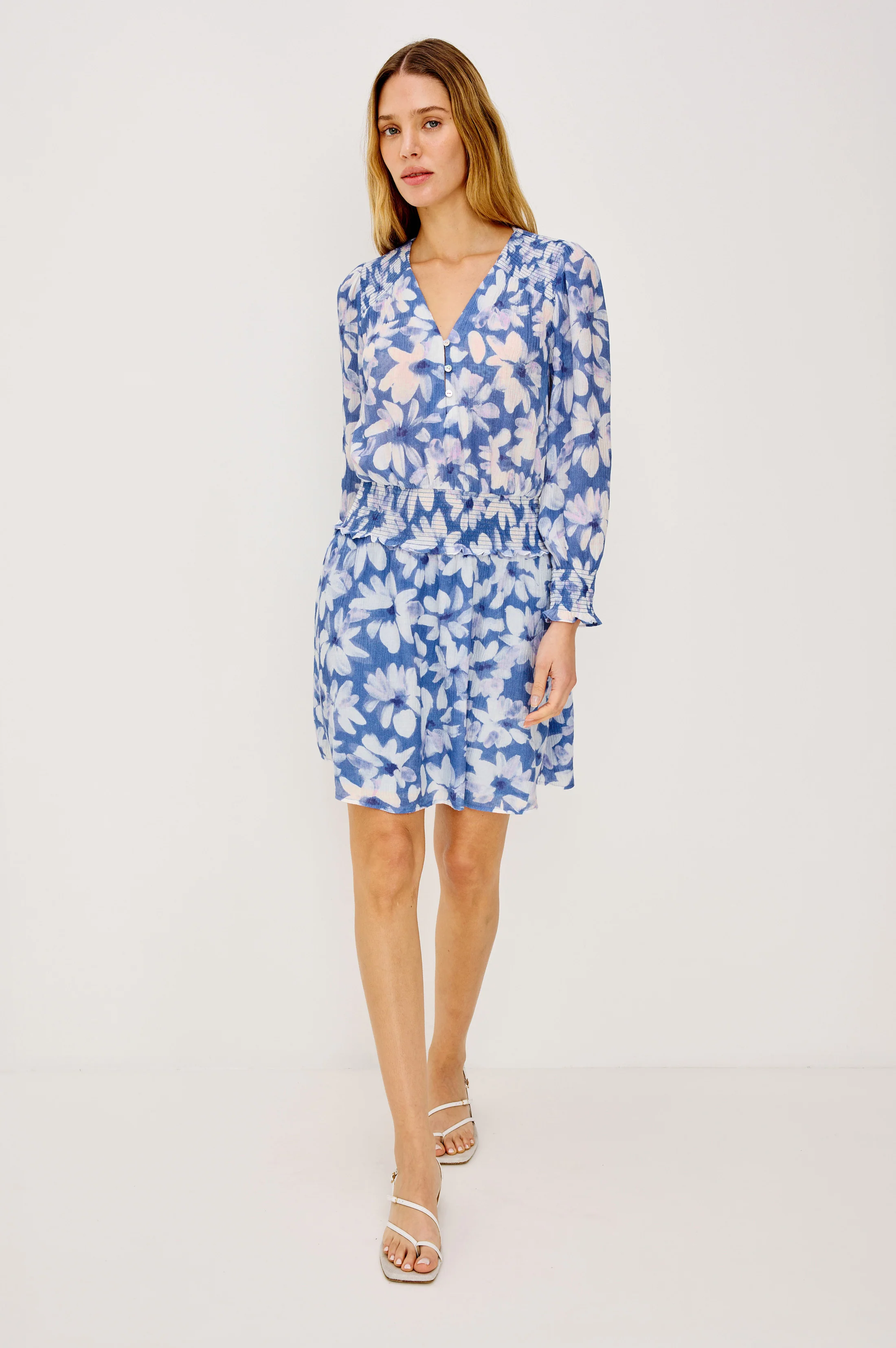 ZANA DRESS - BLUE AMARANTH - Image 3