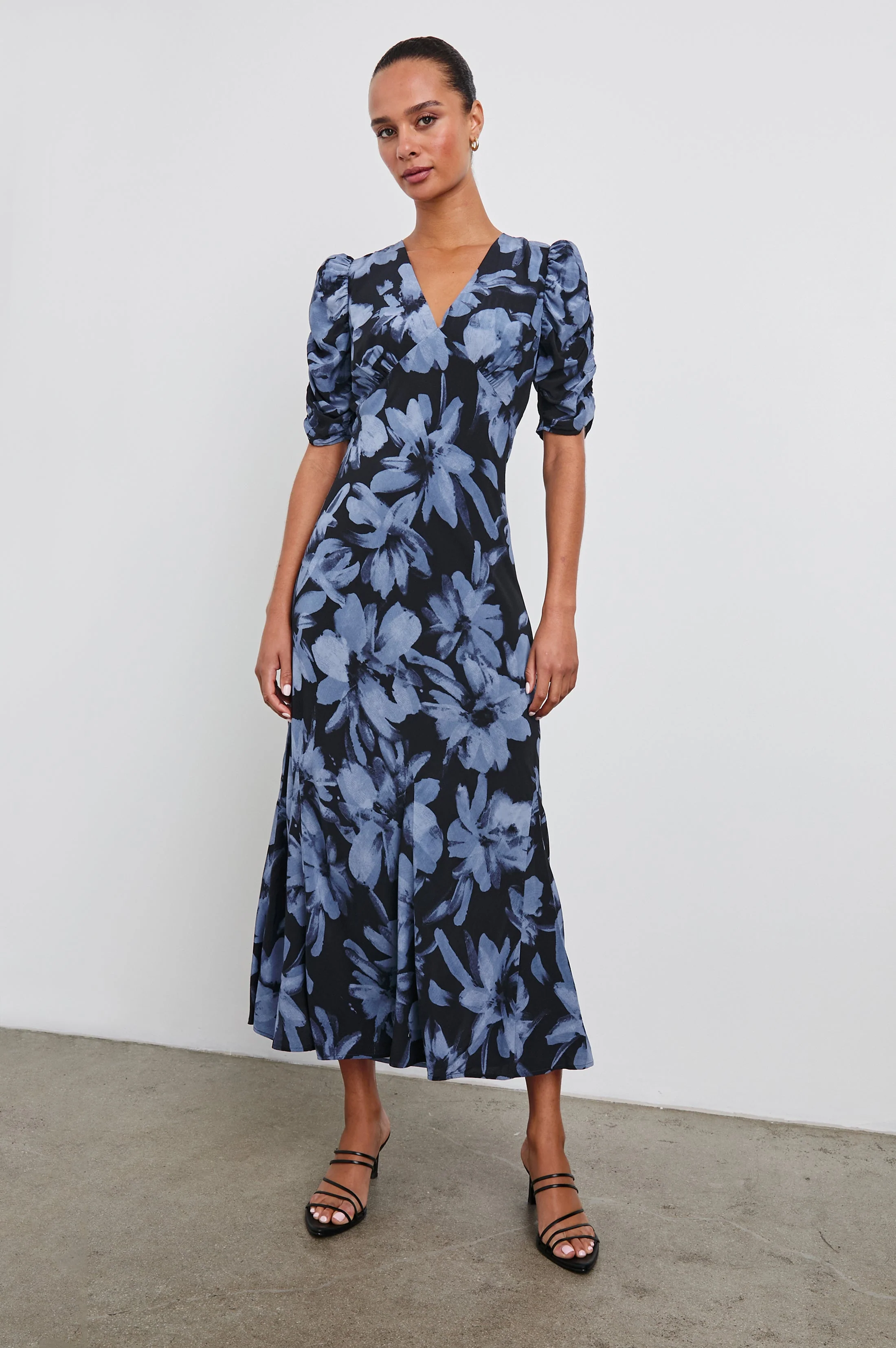 ZARIAH DRESS - MIDNIGHT LILY